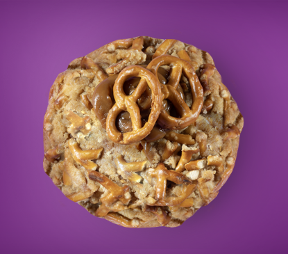 Salted Caramel Pretzel Cookie