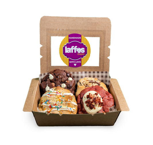 Laffos Four Cookies Box
