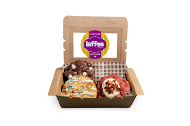 Laffos Three Cookies Box